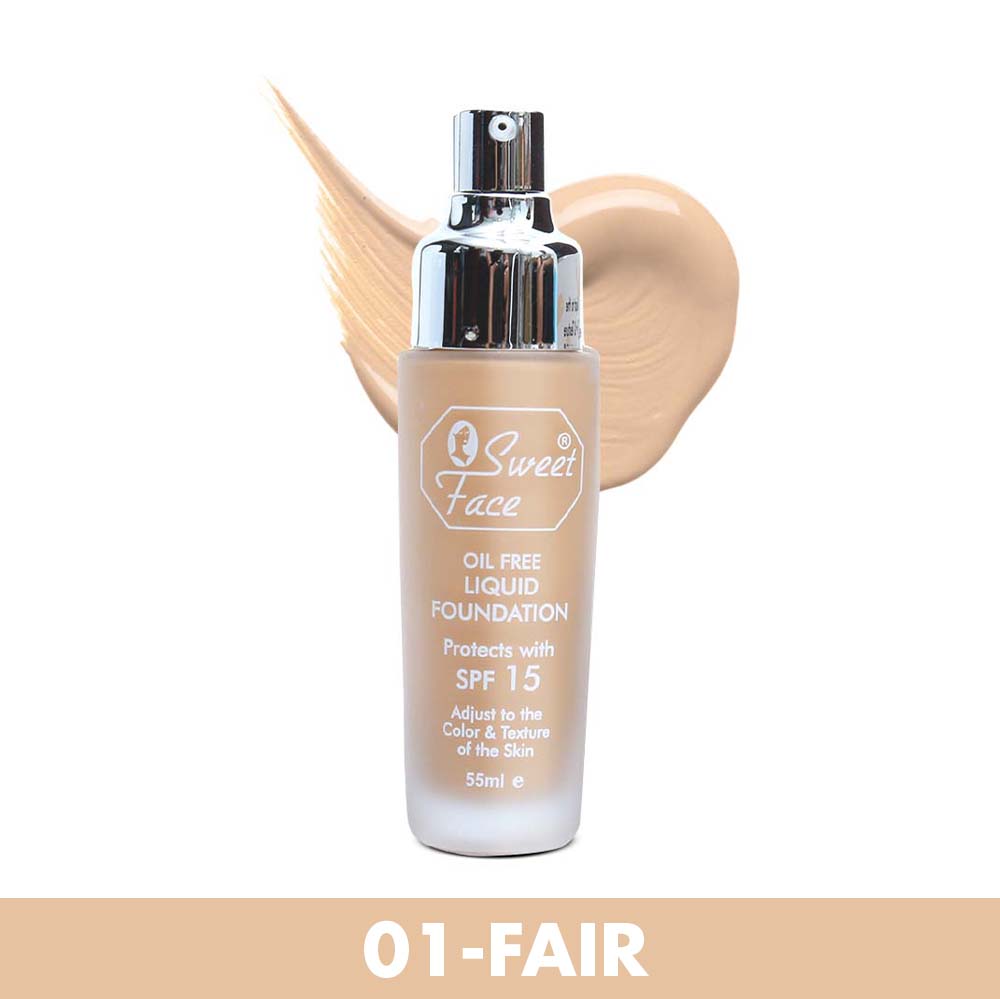 Oil Free Liquid Foundations