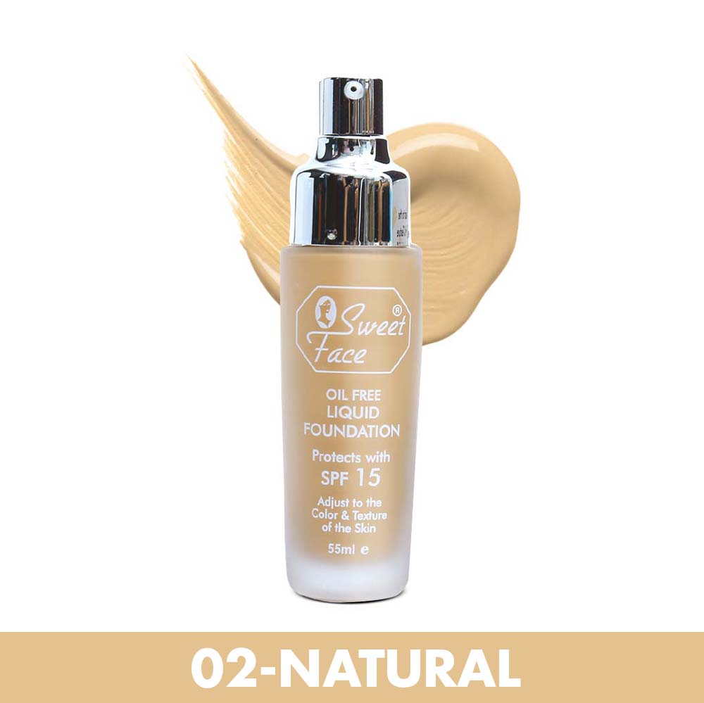 Oil Free Liquid Foundations