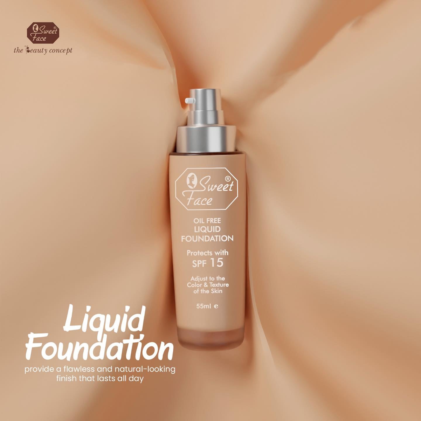 Oil Free Liquid Foundations