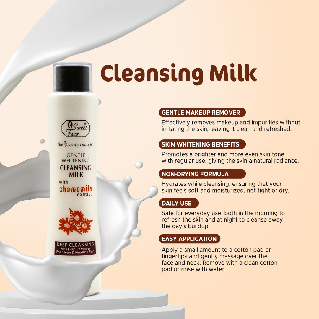 Gentle Whitening Cleansing Milk 150ml