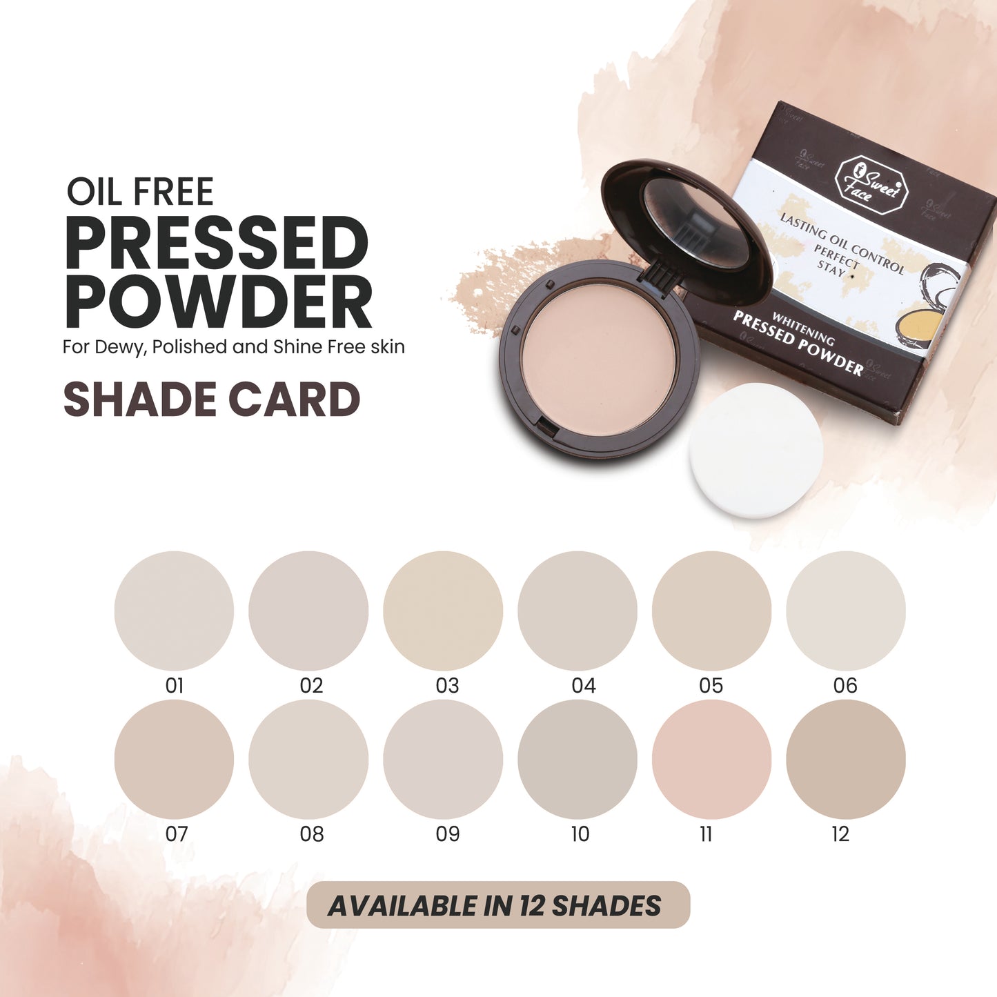 Whitening Pressed Powder